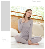Ladies Long Johns Cotton Thermal Underwear Women Warm & Cozy Long Sleeve Vest