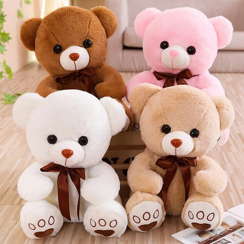 Small Teddy Bear Plush Toys Cotton Super Soft Girls Giant Gifts Birthday, Xmas