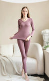 Ladies Long Johns Cotton Thermal Underwear Women Warm & Cozy Long Sleeve Vest