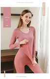 Ladies Long Johns Cotton Thermal Underwear Women Warm & Cozy Long Sleeve Vest
