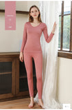 Ladies Long Johns Cotton Thermal Underwear Women Warm & Cozy Long Sleeve Vest